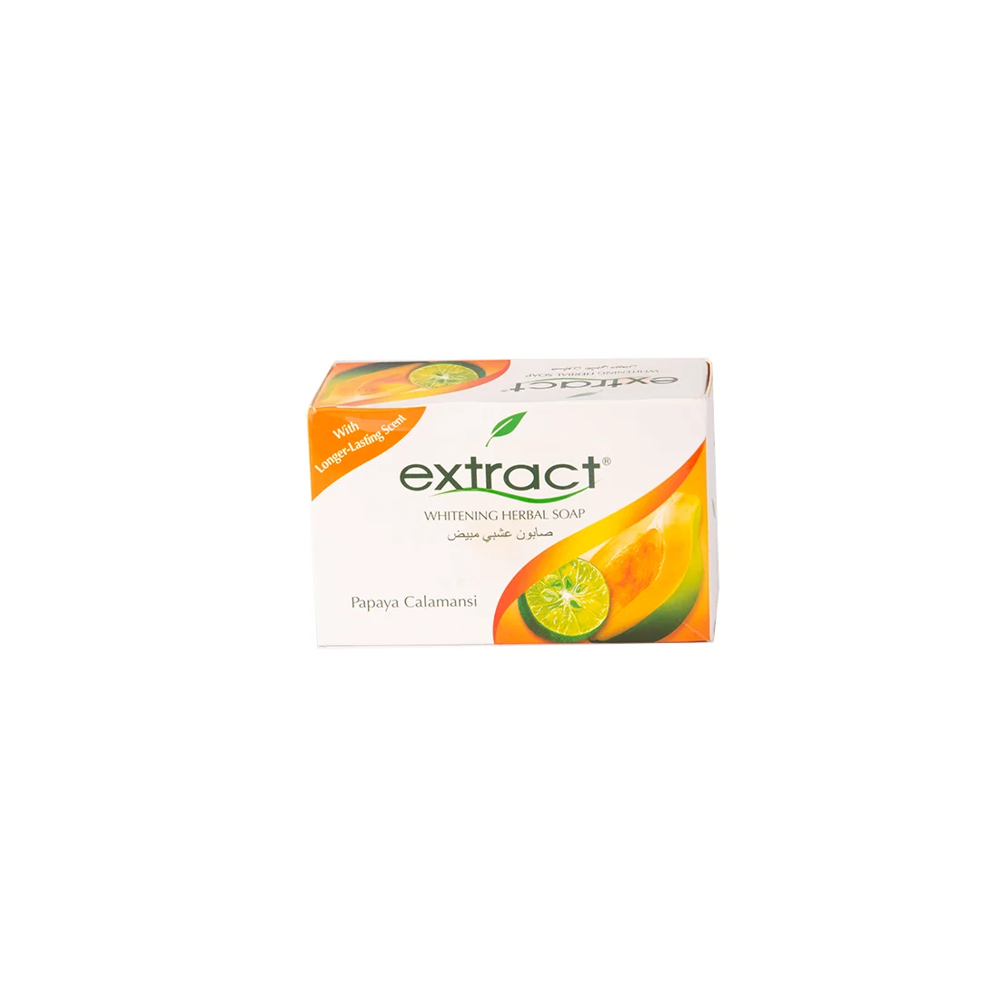 Extract Whiten Herbal Soap Local 125g(papaya Cal)