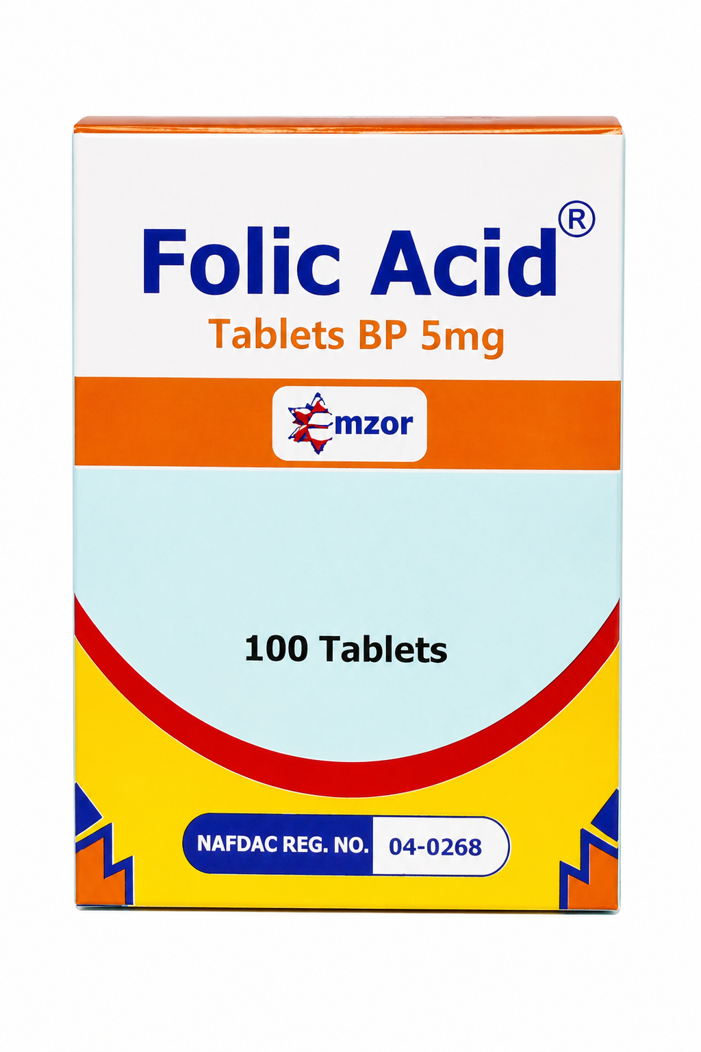 Folic Acid 5mg Tablets