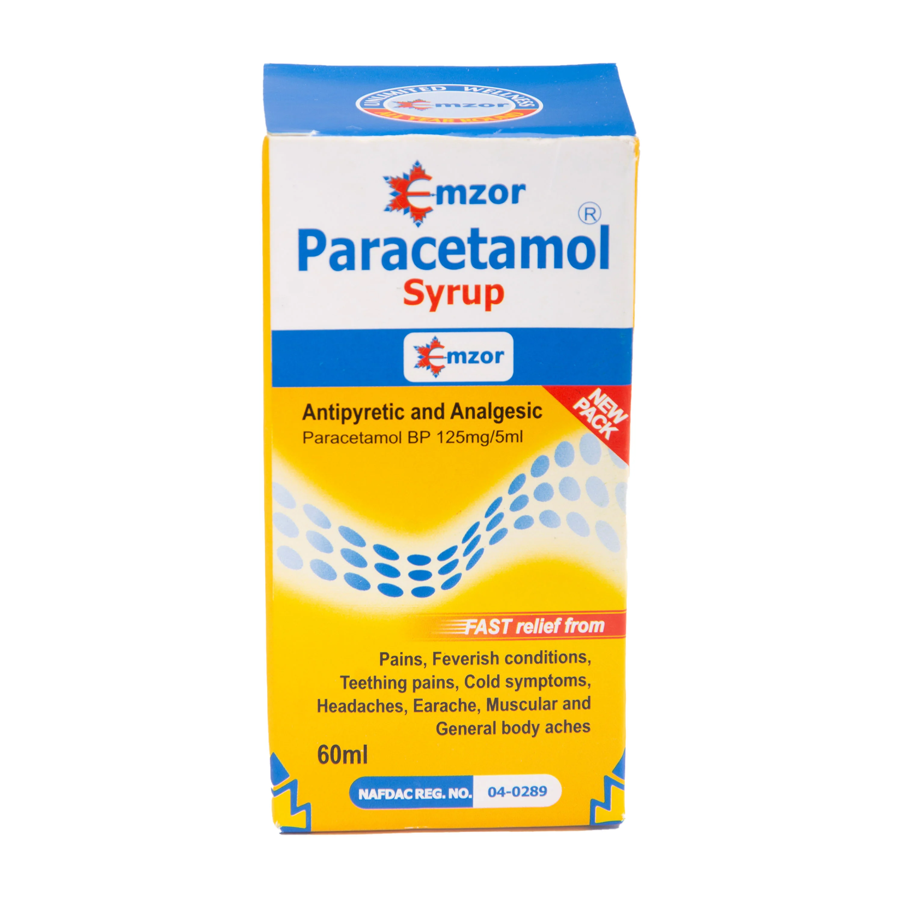 Ezmor Paracetamol Syrup 60ml