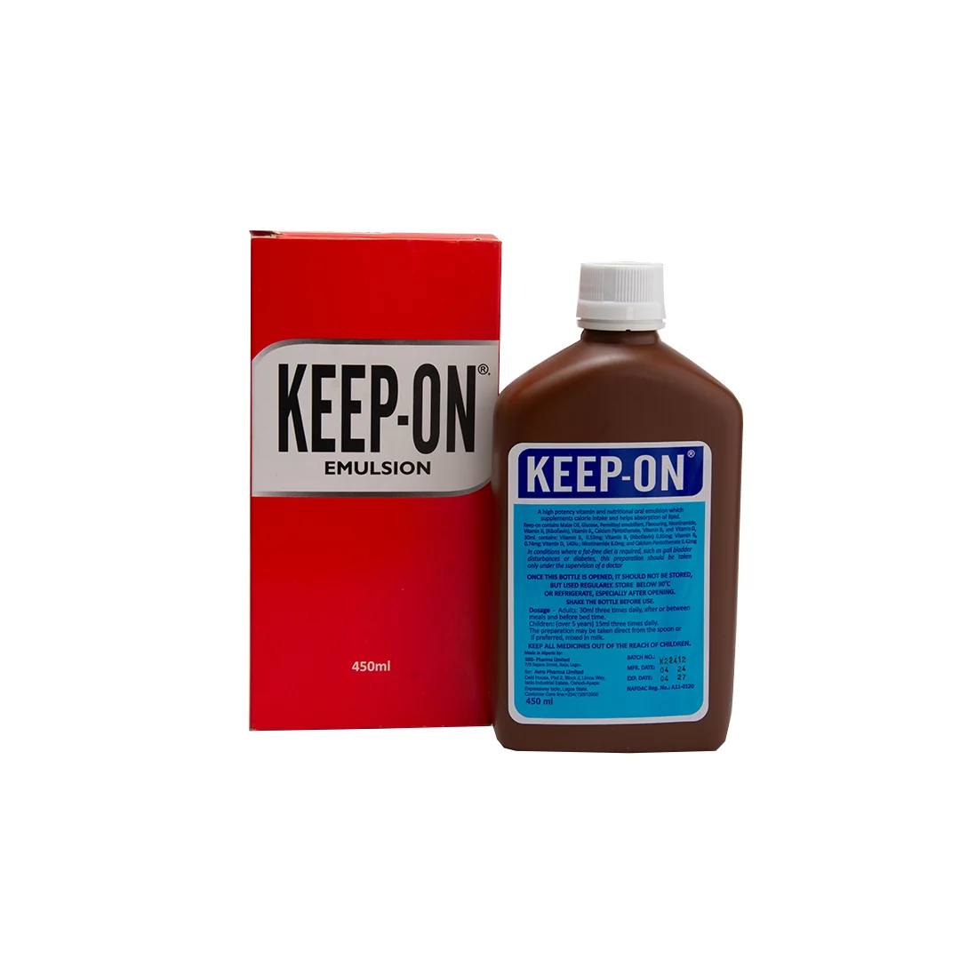 Keep-on Emulsion 450ml: Premium Weight Gain Appetite Stimulant