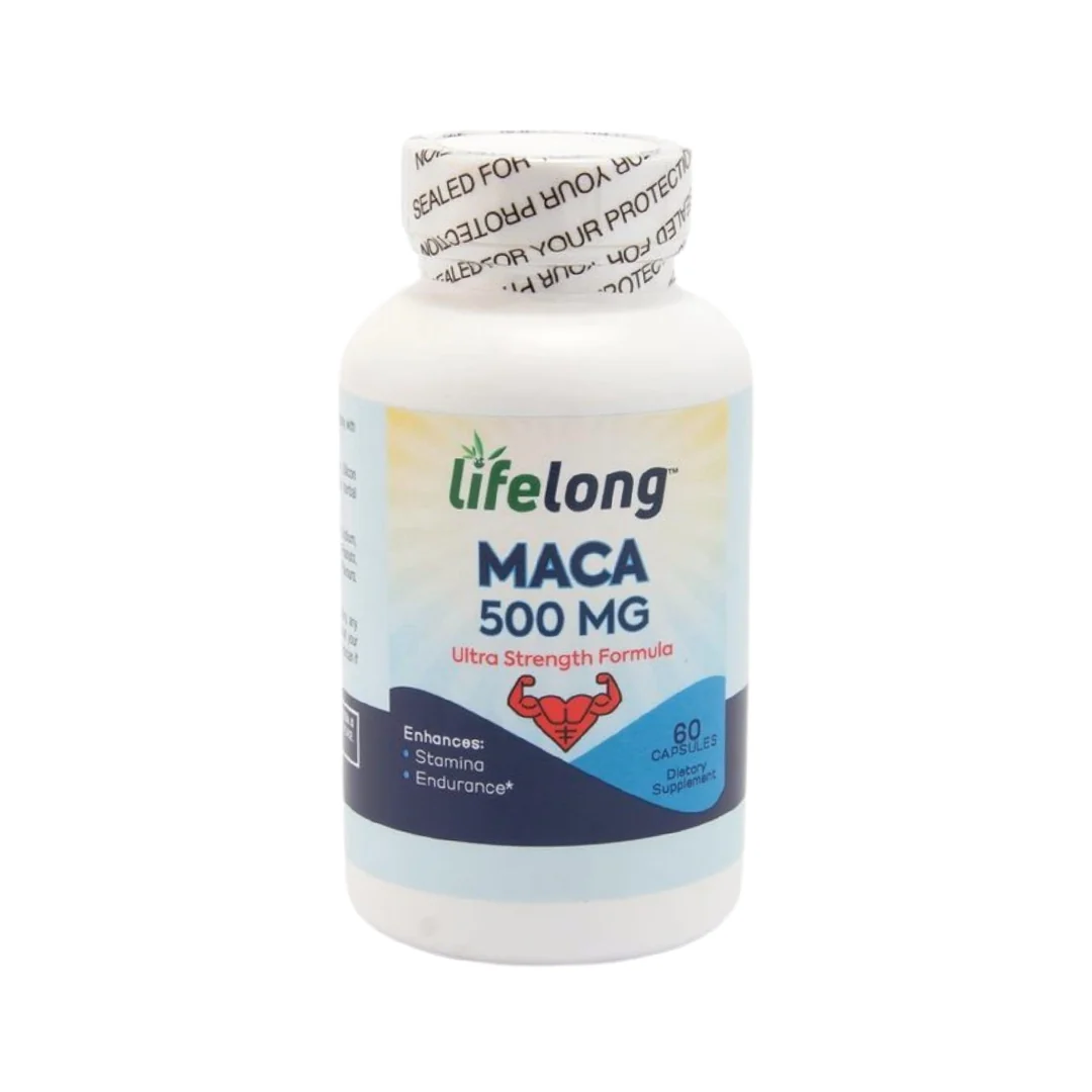 Lifelong Maca 500mg  Natural Vitality & Hormonal Balance