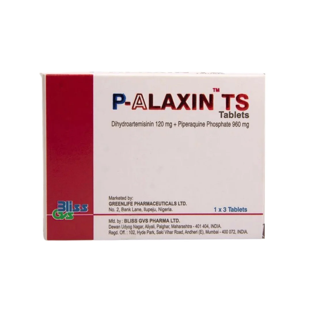P-Alaxin Ts 120mg/960mg 3 Tablets